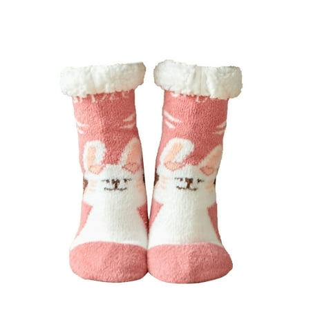 RPVATI Women Soft Warm Thick Fluffy Slipper Socks Sleeping Winter Animal Print Microfiber Fuzzy Socks
RPVATI Women Soft Warm Thick Fluffy Slipper Socks Sleeping Winter Animal Print Microfiber Fuzzy Socks