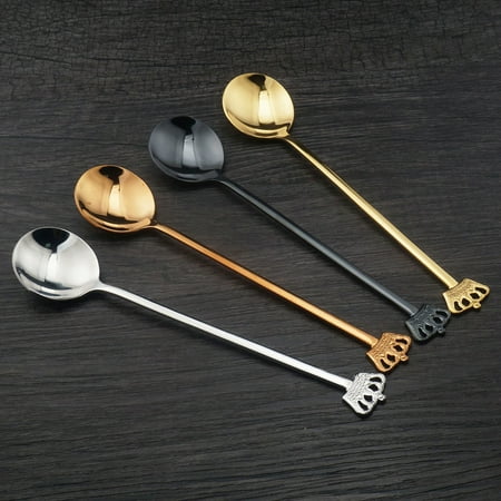Yesbay Kitchen Teaspoon Stainless Steel Coffee Drink Mixing Spoon Tableware Cutlery Black
Yesbay Kitchen Teaspoon Stainless Steel Coffee Drink Mixing Spoon Tableware Cutlery Black