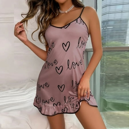 SELONE Womens Pajama Set Lingerie Sleeveless Cami Lingerie Love Letter Printed Temptation Babydoll Underwear Sleepwear sole Nightdress for Valentines Day Anniversary Wedding Honeymoon Purple S
SELONE Womens Pajama Set Lingerie Sleeveless Cami Lingerie Love Letter Printed Temptation Babydoll Underwear Sleepwear sole Nightdress for Valentines Day Anniversary Wedding Honeymoon Purple S