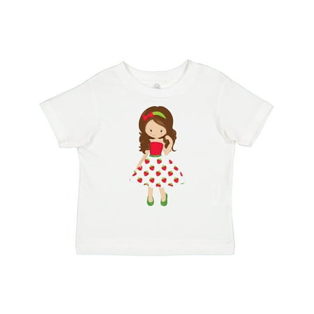 Inktastic Strawberry Girl Cute Girl Brown Hair Skirt Gift Toddler Toddler Girl T-Shirt
Inktastic Strawberry Girl Cute Girl Brown Hair Skirt Gift Toddler Toddler Girl T-Shirt