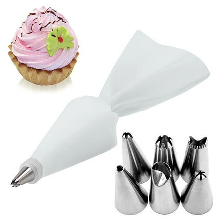 8Pcs/Set Confectionery Bag With Nozzles Icing Piping Tip Stainless Steel Cake Decorating Tool Pastry
8Pcs/Set Confectionery Bag With Nozzles Icing Piping Tip Stainless Steel Cake Decorating Tool Pastry