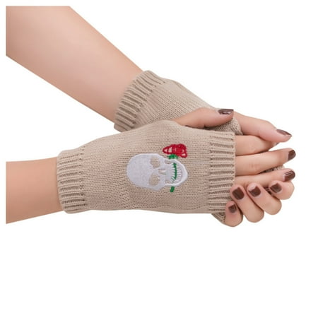 Dadaria Womens Gloves Winter Women Girl Knitted Arm Fingerless Keep Warm Winter Gloves Soft Warm Mitten Beige Women
Dadaria Womens Gloves Winter Women Girl Knitted Arm Fingerless Keep Warm Winter Gloves Soft Warm Mitten Beige Women