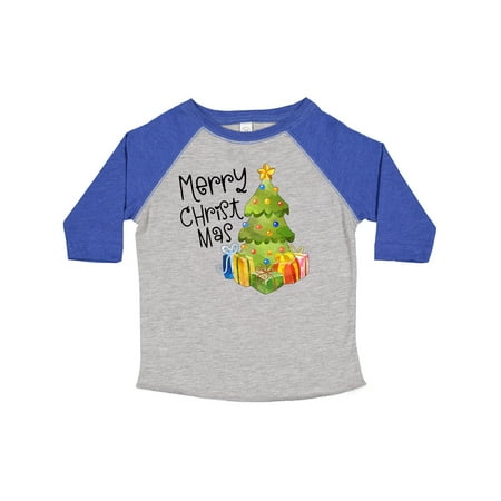 Inktastic Merry Christmas Green Tree with Presents Gift Toddler Boy or Toddler Girl T-Shirt 
Inktastic Merry Christmas Green Tree with Presents Gift Toddler Boy or Toddler Girl T-Shirt