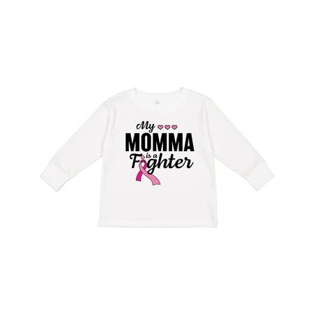 Inktastic Breast Cancer Awareness My Momma is a Fighter Gift Toddler Boy or Toddler Girl Long Sleeve T-Shirt
Inktastic Breast Cancer Awareness My Momma is a Fighter Gift Toddler Boy or Toddler Girl Long Sleeve T-Shirt