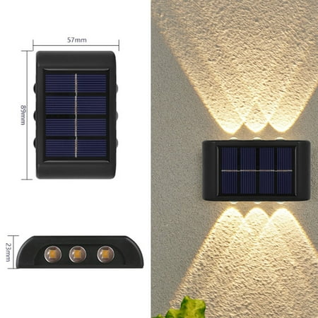 Ruibeauty 4/6 Led Solar Powered Garden Fence Light Wall Light Patio Outdoor Security Lamp
Ruibeauty 4/6 Led Solar Powered Garden Fence Light Wall Light Patio Outdoor Security Lamp