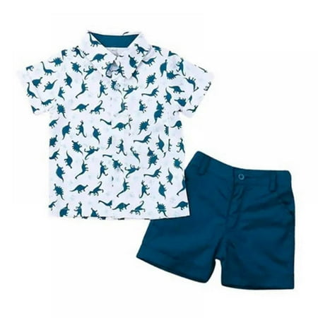 GYRATEDREAM Toddler Baby Boy Clothes Dinosaur Print Shirt Tops Shorts Set Little Boy s Clothing Summer Outfits 1-5 Years
GYRATEDREAM Toddler Baby Boy Clothes Dinosaur Print Shirt Tops Shorts Set Little Boy s Clothing Summer Outfits 1-5 Years