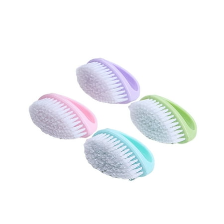 4Pcs Multifunctional Cleaning Brush Plastic Bristle Brushes Anti-Slip Laundry Scrubbing Brushes Blue Green Purple Pink
4Pcs Multifunctional Cleaning Brush Plastic Bristle Brushes Anti-Slip Laundry Scrubbing Brushes Blue Green Purple Pink