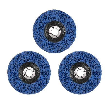 Paint Stripping Disc Wheel 3 Pcs Rust Stripper Strip Discs for 4 x 5/8 Inch Angle Grinder for Wood Metal Fiberglass
Paint Stripping Disc Wheel 3 Pcs Rust Stripper Strip Discs for 4 x 5/8 Inch Angle Grinder for Wood Metal Fiberglass