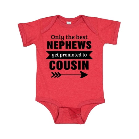 Inktastic Only the Best Nephews Get Promoted to Cousin Gift Baby Boy or Baby Girl Bodysuit
Inktastic Only the Best Nephews Get Promoted to Cousin Gift Baby Boy or Baby Girl Bodysuit