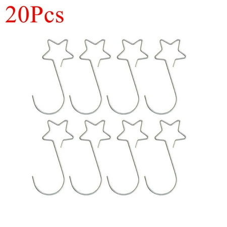 S-Shape Christmas Ornaments Hooks 50mm Gold Silver Star Christmas Garland Hooks Hanging Christmas Tree Decoration Metal Hooks 20/60pcs
S-Shape Christmas Ornaments Hooks 50mm Gold Silver Star Christmas Garland Hooks Hanging Christmas Tree Decoration Metal Hooks 20/60pcs
