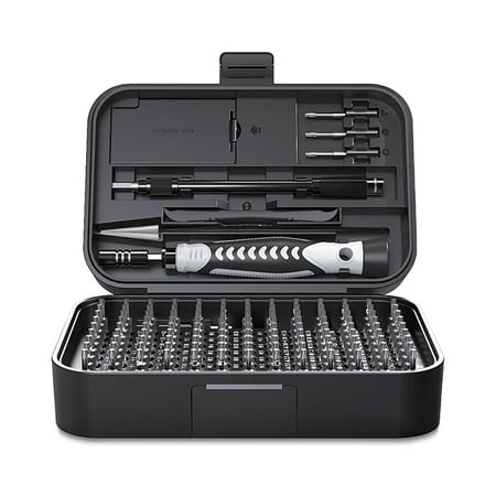 Kironypik Screwdriver Set Alloy Computer Screw Driver Bit Crafts DIY Repairing Replaceable Portable Multifunctional Tool with Case 130PCS
Kironypik Screwdriver Set Alloy Computer Screw Driver Bit Crafts DIY Repairing Replaceable Portable Multifunctional Tool with Case 130PCS