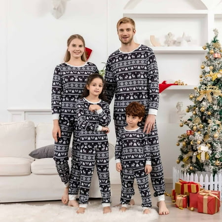 YYDGH Christmas Family Pajamas Matching Sets Xmas Matching Pjs for Adults Kids Holiday Home Xmas Snowflake Deer Print Family Sleepwear Set
YYDGH Christmas Family Pajamas Matching Sets Xmas Matching Pjs for Adults Kids Holiday Home Xmas Snowflake Deer Print Family Sleepwear Set