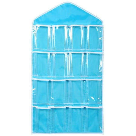 Storage 16Pockets Underwear Bag Hanging Rack Hanger Clear Organizer Bra Socks Housekeeping & Organizers
Storage 16Pockets Underwear Bag Hanging Rack Hanger Clear Organizer Bra Socks Housekeeping & Organizers