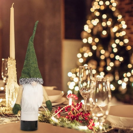 BTJX Christmas decoration Christmas Red Bottle Cap Knit Hat Forest Old Man Christmas Bottle Cover Christmas Bottle Bag For Christmas Party Decoration
BTJX Christmas decoration Christmas Red Bottle Cap Knit Hat Forest Old Man Christmas Bottle Cover Christmas Bottle Bag For Christmas Party Decoration