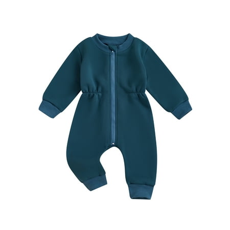 Wilcliar Newborn Baby Boys Girls Plush Romper Solid Color Long Sleeve Zipper Winter Warm Jumpsuit
Wilcliar Newborn Baby Boys Girls Plush Romper Solid Color Long Sleeve Zipper Winter Warm Jumpsuit