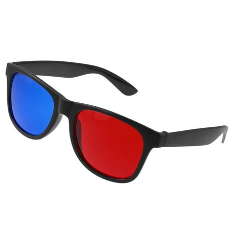 Unisex Anaglyph Moive Video 3D Glasses Red Cyan Len