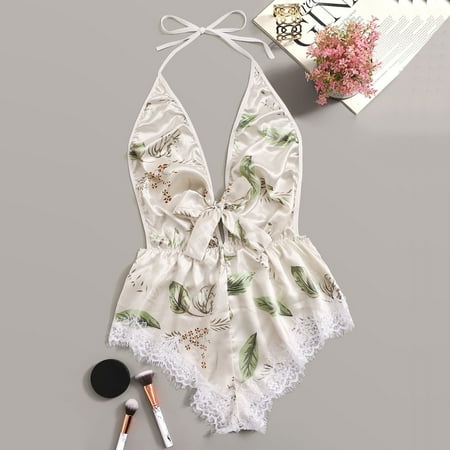 XHJUN Women s one piece Lingerie floral Trim v neck snap crotch Set with stain Sexy Sheer Lingerie Teddy Chemise
XHJUN Women s one piece Lingerie floral Trim v neck snap crotch Set with stain Sexy Sheer Lingerie Teddy Chemise