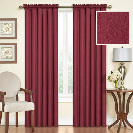 Eclipse Samara Blackout Energy-Efficient Thermal Curtain Panel Available In Multiple Sizes And Colors