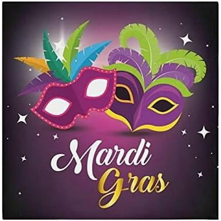 Bestwell 1 pcs Mardi Gras Cloth Napkins Oversized Washable Reusable Polyester Dinner Table Napkins for Family Restaurant Party Decor 20 x20
Bestwell 1 pcs Mardi Gras Cloth Napkins Oversized Washable Reusable Polyester Dinner Table Napkins for Family Restaurant Party Decor 20 x20