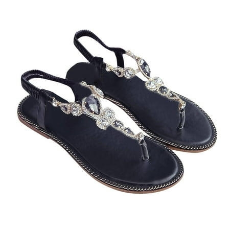 〖Yilirongyumm〗 Black 36 Sandals Women Rhinestone Shoes Sandals Style Beach Women Ethnic Bohemian Bottom Toe Thick Women s Sandals
〖Yilirongyumm〗 Black 36 Sandals Women Rhinestone Shoes Sandals Style Beach Women Ethnic Bohemian Bottom Toe Thick Women s Sandals