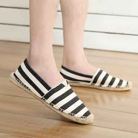 Christmas Ladies Fashion And Leisure Vintage Two Tone Stripe Hand Stitching Espadrilles Canvas Shoes
Christmas Ladies Fashion And Leisure Vintage Two Tone Stripe Hand Stitching Espadrilles Canvas Shoes