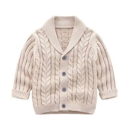 JDEFEG Kid Zip Up Hoodie Toddler Baby Girls Boys Solid Spring Winter Long Sleeve Button Knit Sweater Coat Clothes Boy and Girl Dog Sweaters Cotton Khaki 80
JDEFEG Kid Zip Up Hoodie Toddler Baby Girls Boys Solid Spring Winter Long Sleeve Button Knit Sweater Coat Clothes Boy and Girl Dog Sweaters Cotton Khaki 80