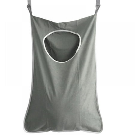 Hanging Laundry Hamper Bag with Free Adjustable Stainless Steel Door Suction Cup Hooks for Holding Dirty Clothes and Saving Space Grey
Hanging Laundry Hamper Bag with Free Adjustable Stainless Steel Door Suction Cup Hooks for Holding Dirty Clothes and Saving Space Grey