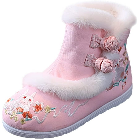 QWZNDZGR Baby Cozy Fleece Snow Booties Warm Lined Stay On Lined Waterproof Boots PU Leather Non-Slip Outdoor Warm Winter Boots
QWZNDZGR Baby Cozy Fleece Snow Booties Warm Lined Stay On Lined Waterproof Boots PU Leather Non-Slip Outdoor Warm Winter Boots