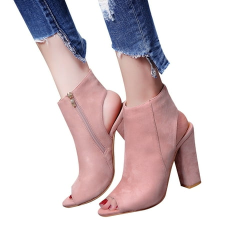 Cathalem Satin Heels for Women Heel Fish Thick Women s Fashion Heel Shoes High Side Mouth Zipper Sandals Women s sandals Closed Pink 7.5
Cathalem Satin Heels for Women Heel Fish Thick Women s Fashion Heel Shoes High Side Mouth Zipper Sandals Women s sandals Closed Pink 7.5