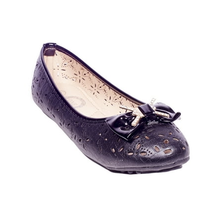 Women Ballerina Flats Casual Slip-Ons with Bow Buckles