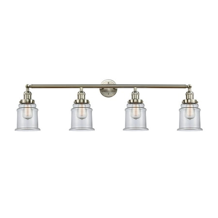 Innovations Lighting 215-S Canton Canton 4 Light 42 Wide Bathroom Vanity Light - Nickel
Innovations Lighting 215-S Canton Canton 4 Light 42 Wide Bathroom Vanity Light - Nickel