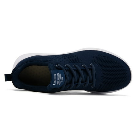 Cathalem Soft Lace-Up Men Casual Breathable Fashion Bottom Shoes Sport Mesh Men s Sneaker Boots for Men Blue 10.5
Cathalem Soft Lace-Up Men Casual Breathable Fashion Bottom Shoes Sport Mesh Men s Sneaker Boots for Men Blue 10.5