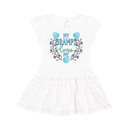 Inktastic My Gramps Loves me- painted flowers and hearts Gift Toddler Girl Dress
Inktastic My Gramps Loves me- painted flowers and hearts Gift Toddler Girl Dress