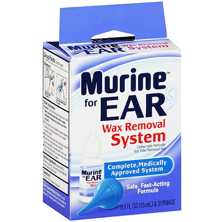 Murine Ear Drops Ear Wax Removal System - 0.5 Fl Oz - Walmart.com