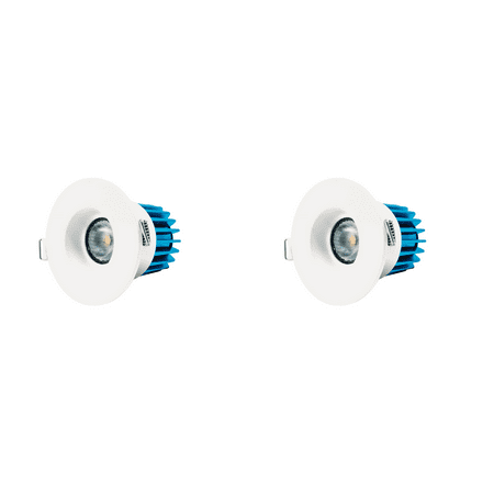 Rayhil Sonic 9W 2.5 Round Recessed LED Downlight with Junction Box 4000K Cool White - 2 Pack
Rayhil Sonic 9W 2.5 Round Recessed LED Downlight with Junction Box 4000K Cool White - 2 Pack