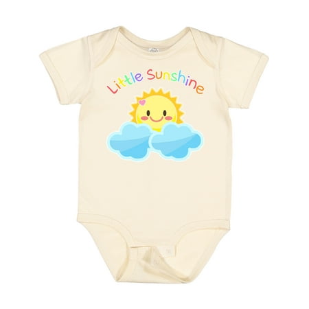 Inktastic Little Sunshine- Cute Sun Rainbow Letters Gift Baby Boy or Baby Girl Bodysuit
Inktastic Little Sunshine- Cute Sun Rainbow Letters Gift Baby Boy or Baby Girl Bodysuit