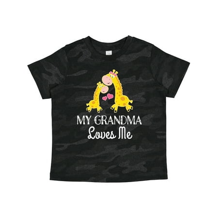 Inktastic Grandma Loves Me Girls Giraffe Granddaughter Gift Toddler Toddler Girl T-Shirt
Inktastic Grandma Loves Me Girls Giraffe Granddaughter Gift Toddler Toddler Girl T-Shirt