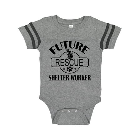 Inktastic Future Rescue Shelter Worker Gift Baby Boy or Baby Girl Bodysuit