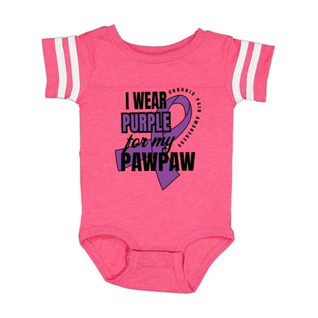 Inktastic Chronic Pain I Wear Purple For My Pawpaw Gift Baby Boy or Baby Girl Bodysuit
Inktastic Chronic Pain I Wear Purple For My Pawpaw Gift Baby Boy or Baby Girl Bodysuit