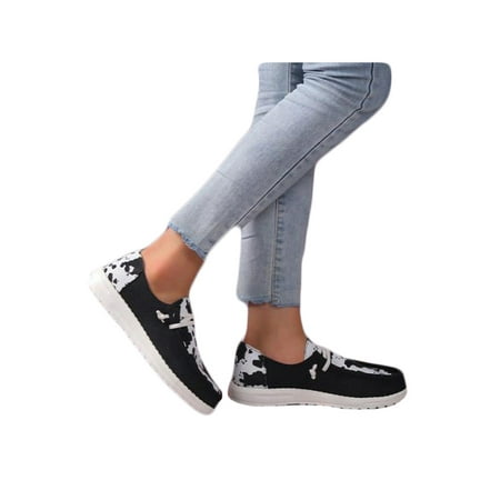 UKAP Ladies Sneakers Slip On Flats Casual Canvas Shoe Anti-Slip Comfort Shoes Womens Flat Breathable Black Graffiti 9
UKAP Ladies Sneakers Slip On Flats Casual Canvas Shoe Anti-Slip Comfort Shoes Womens Flat Breathable Black Graffiti 9