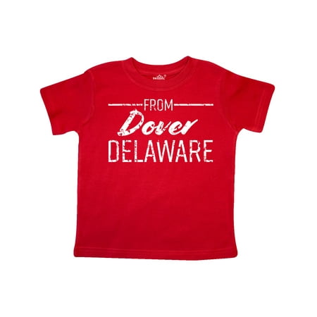 Inktastic From Dover Delaware in White Distressed Text Gift Toddler Boy or Toddler Girl T-Shirt
Inktastic From Dover Delaware in White Distressed Text Gift Toddler Boy or Toddler Girl T-Shirt