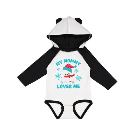 Inktastic Polar Bear My Mommy Loves Me in Santa Hat with Snowflakes Gift Baby Boy or Baby Girl Long Sleeve Bodysuit
Inktastic Polar Bear My Mommy Loves Me in Santa Hat with Snowflakes Gift Baby Boy or Baby Girl Long Sleeve Bodysuit