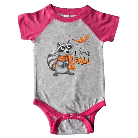 Inktastic I Love Fall Cute Raccoon with Scarf and Leaf Gift Baby Boy or Baby Girl Bodysuit
Inktastic I Love Fall Cute Raccoon with Scarf and Leaf Gift Baby Boy or Baby Girl Bodysuit