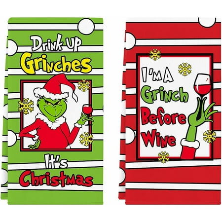 Xmas On Sale! Grinch Decor 2Pc Towel Dish Cloth Hand Towel Dishcloth Dish Towel Scrub Kitchen Absorbent Towel Dish Cloth Xmas_#P 058G
Xmas On Sale! Grinch Decor 2Pc Towel Dish Cloth Hand Towel Dishcloth Dish Towel Scrub Kitchen Absorbent Towel Dish Cloth Xmas_#P 058G
