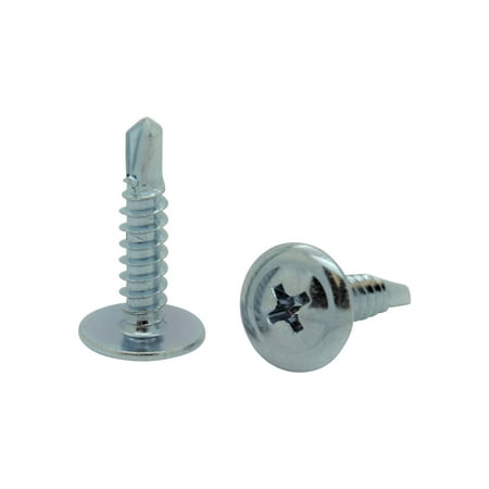 300 Qty #8 x 3/4 Zinc Wafer Modified Truss Head TEK Self Drilling Sheet Metal Screws (BCP135)
300 Qty #8 x 3/4 Zinc Wafer Modified Truss Head TEK Self Drilling Sheet Metal Screws (BCP135)