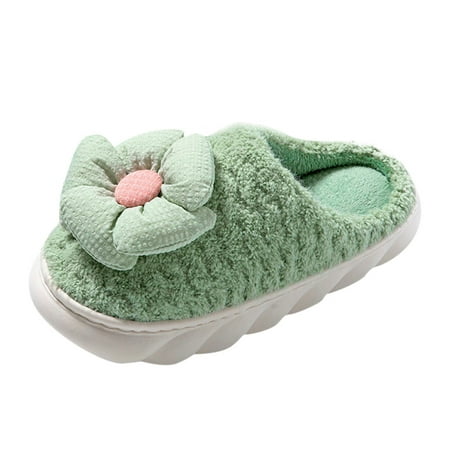 Women Walking Shoes Ladies Warm Flower Slippers Home Warm Cotton Slippers Winter Home Cotton Slippers Fashion Cute Printed Warm Slippers Casual Home Shoes slipper for Women Green
Women Walking Shoes Ladies Warm Flower Slippers Home Warm Cotton Slippers Winter Home Cotton Slippers Fashion Cute Printed Warm Slippers Casual Home Shoes slipper for Women Green