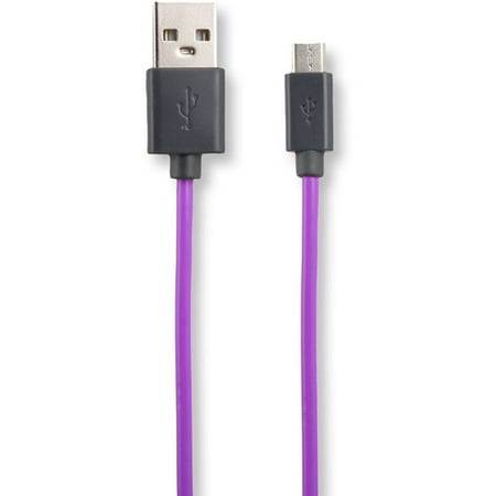 UPC 848467000047 product image for Uniquesync Micro Usb Cable, 1m, Purple | upcitemdb.com