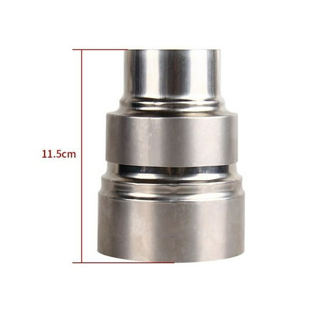 Stainless Steel Flue Liner Reducer Tubing Connector Chimney Adaptor Stove Pipe