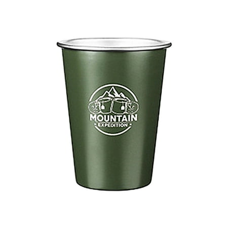 Ximi 350ml Coffee Cup Heat Resistant Large Capacity Paint Treatment Stainless Steel Camping Milk Beer Cup Outdoor Supplies
Ximi 350ml Coffee Cup Heat Resistant Large Capacity Paint Treatment Stainless Steel Camping Milk Beer Cup Outdoor Supplies