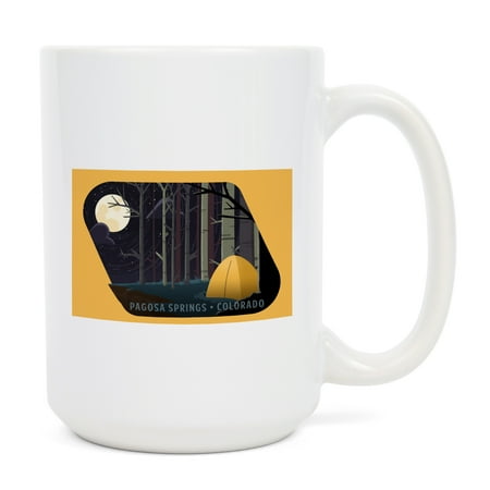 15 fl oz Ceramic Mug Pagosa Springs Colorado Camping by Cliffside Pop Sky Contour Dishwasher & Microwave Safe
15 fl oz Ceramic Mug Pagosa Springs Colorado Camping by Cliffside Pop Sky Contour Dishwasher & Microwave Safe